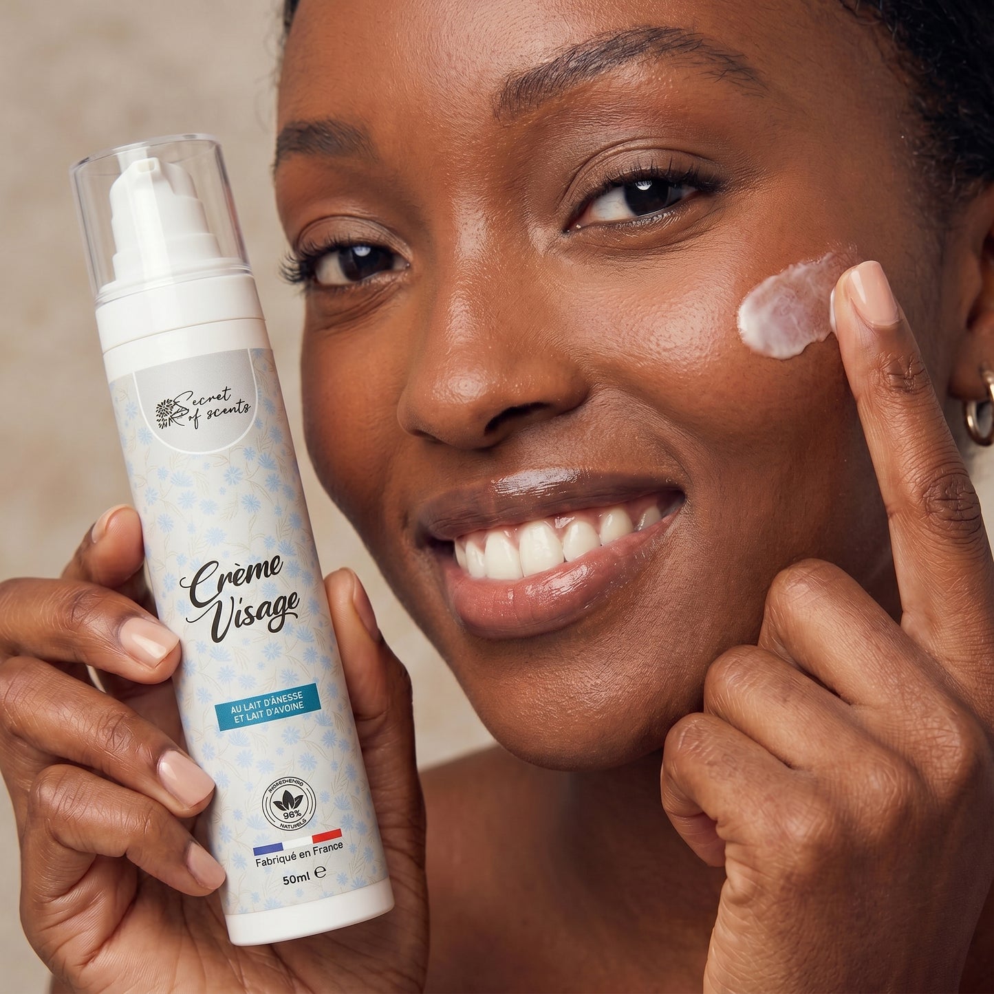 Crème visage - Lait d'ânesse & avoine