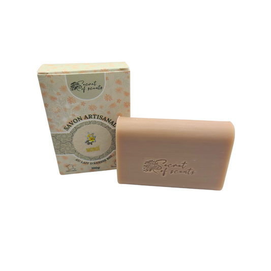 Savon au lait d'ânesse bio- Monoï