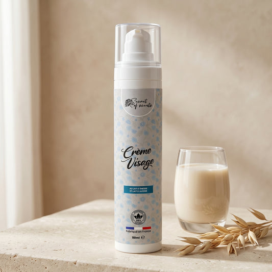 Crème visage - Lait d'ânesse & avoine